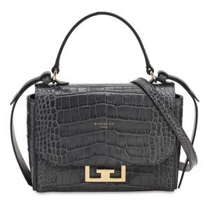 NWT Gievnchy Mini Eden Croc Leather bag